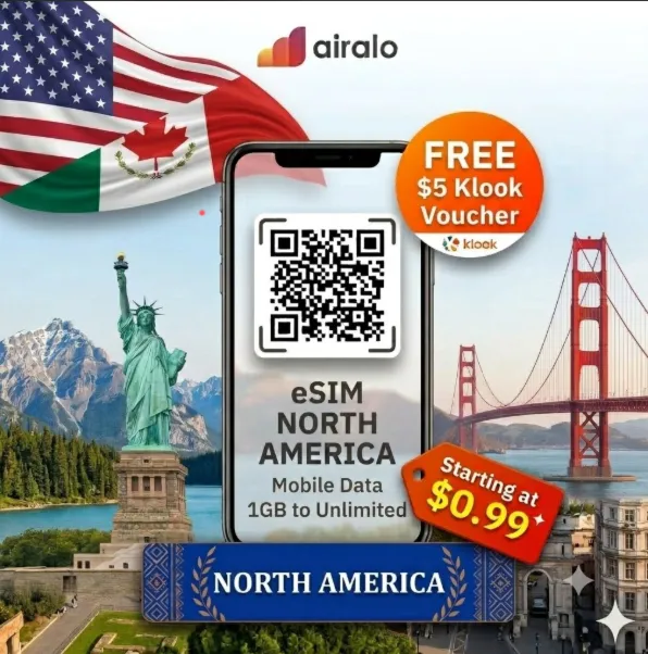 eSIM для Северной Америки – США/Канада/Мексика Airalo/Saily интернет - irongamers.ru