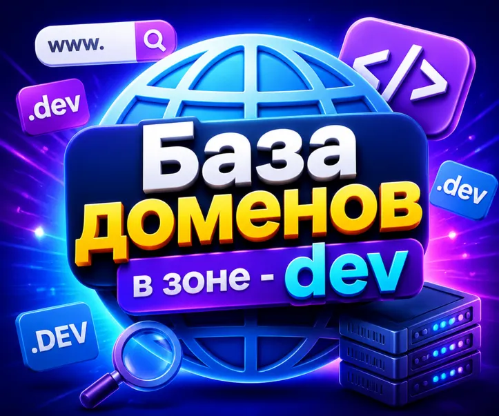База доменов в зоне - dev 2026  ( Август )