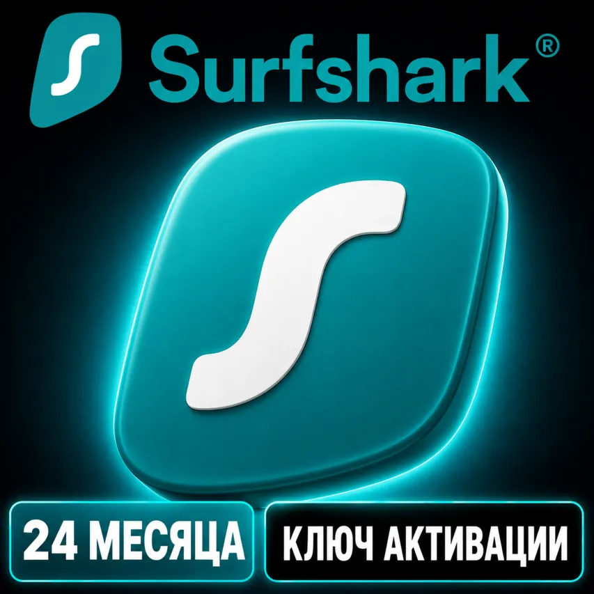 Ключ активации Surfshark Starter VPN на 2 года / Неограниченное количество устройств - irongamers.ru