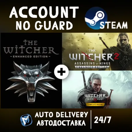 Ведьмак 1/The Witcher 1:Enhanced Edition Director´s Cut STEAM АККАУНТ