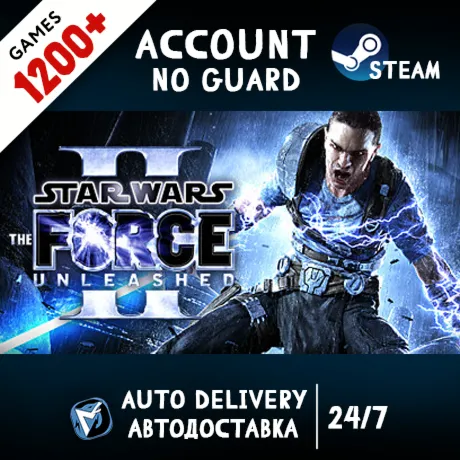Star Wars: The Force Unleashed II + 1200 ИГР STEAM АККАУНТ