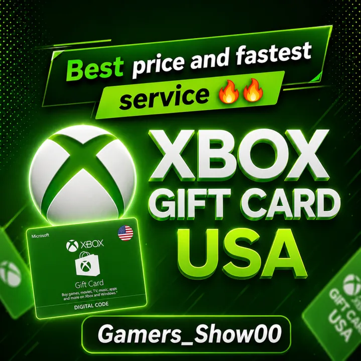 XBOX GIFT CARD USA 1-5-10-20-25-50-100 USD $$$