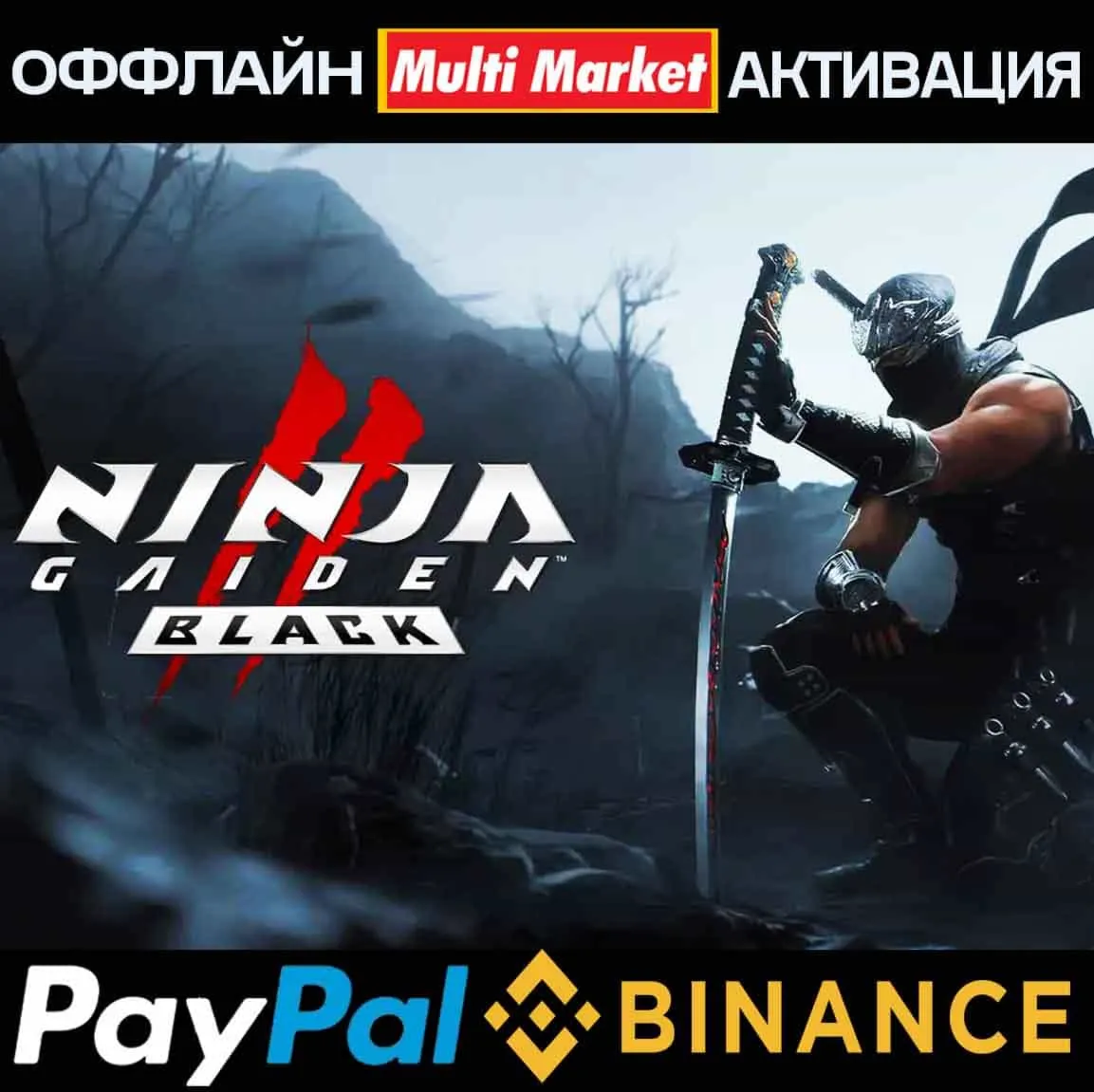 NINJA GAIDEN 2 Black STEAM 🅿 𝗣𝐀𝐘𝗣𝐀𝐋 - irongamers.ru