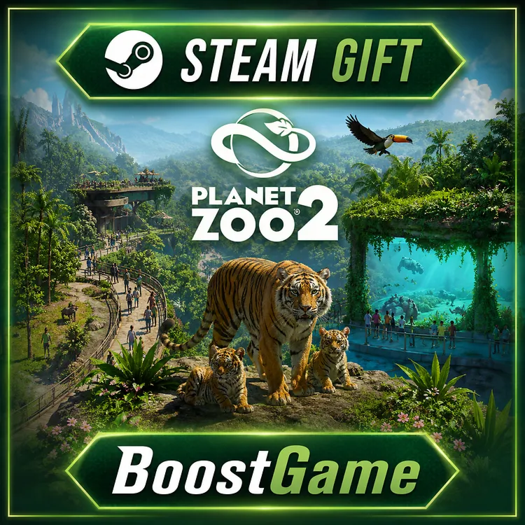 Planet Zoo 2・ВЫБОР РЕГИОНА・STEAM GIFT・