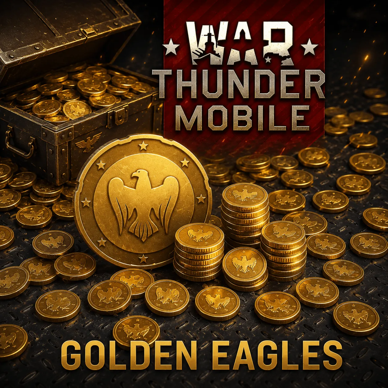 WAR THUNDER MOBILE ⚡ ️ЗОЛОТЫЕ ОРЛЫ | ЗОЛОТО | ДОНАТ | Android / iOS  | ВЕСЬ МИР