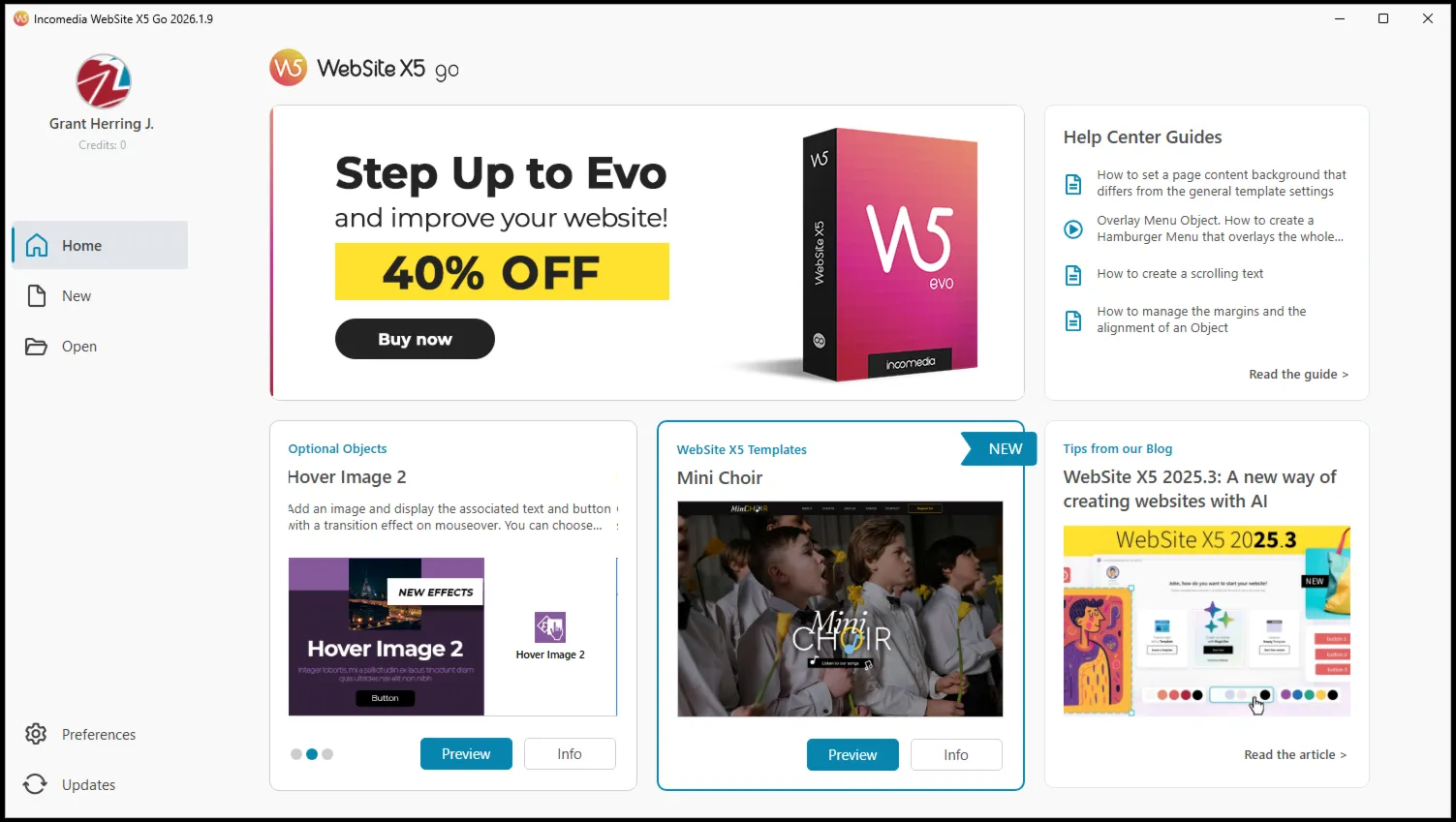 incomedia WebSite X5 Go Лицензионный ключ