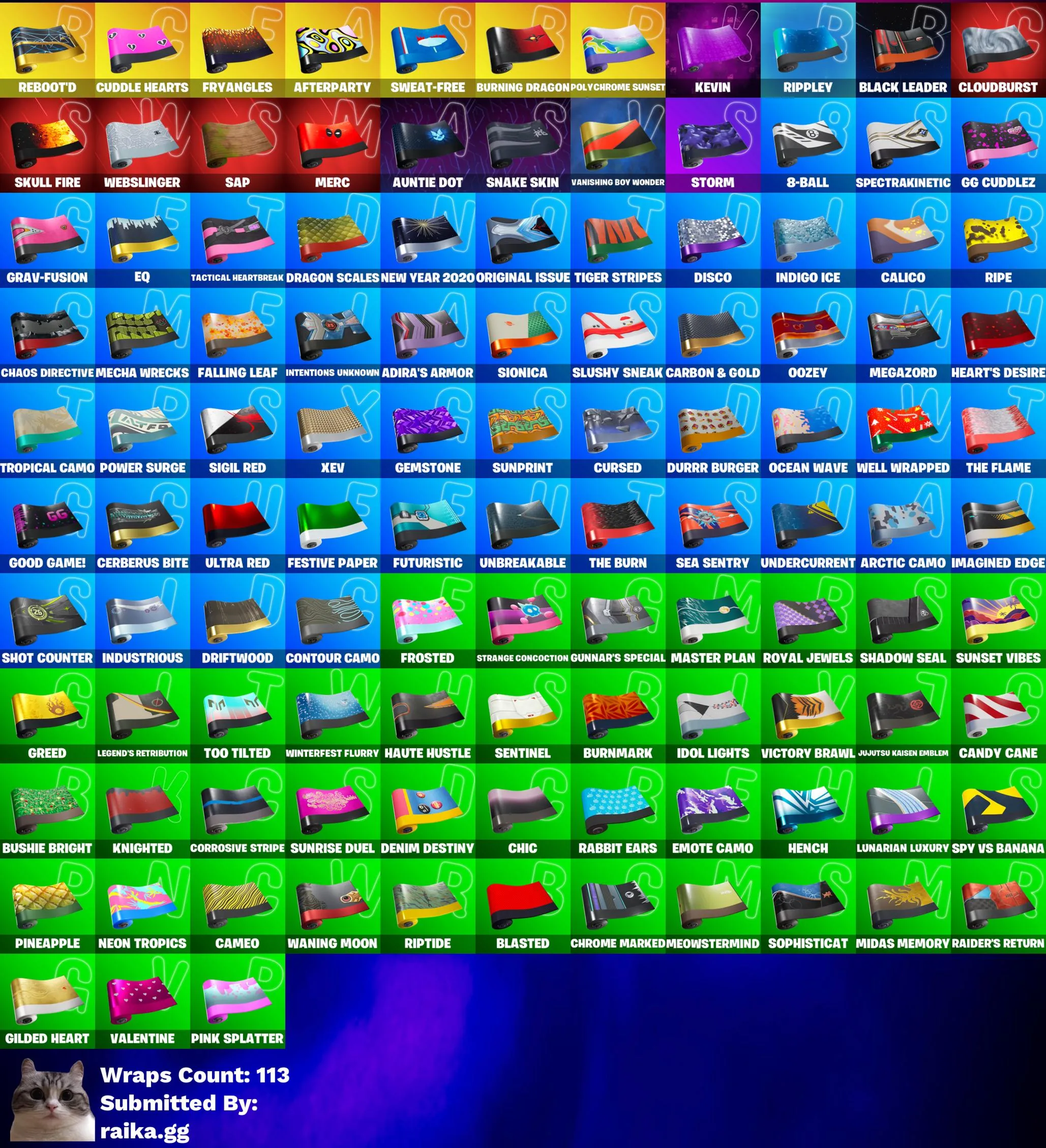 Автовыдача • FN (Все Платформы) • 122 скина • Можно сменить почту - irongamers.ru