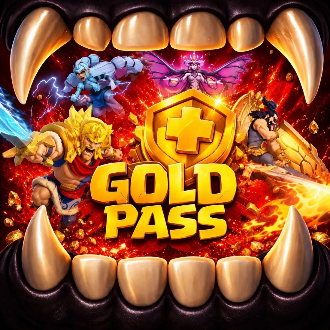 CLASH OF CLANS | GOLD PASS | ГЕМЫ | АКЦИИ | ЛЮБОЙ РЕГИОН - irongamers.ru