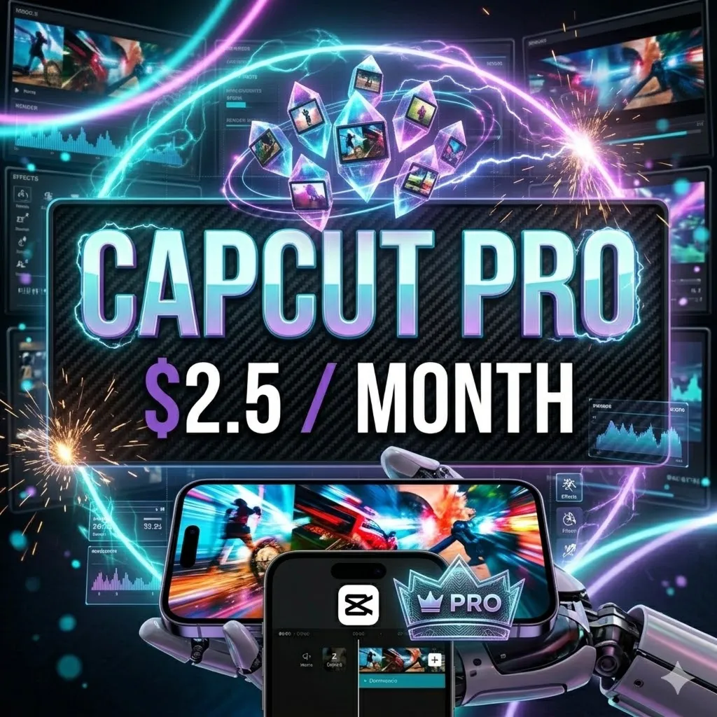 CapCut Pro | Oфициальный аккаунт | приватный аккаунт | мгновенно - irongamers.ru