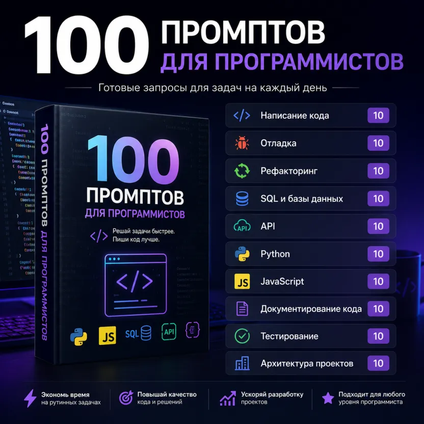 100 промптов для программистов | ChatGPT для разработки и программирования - irongamers.ru
