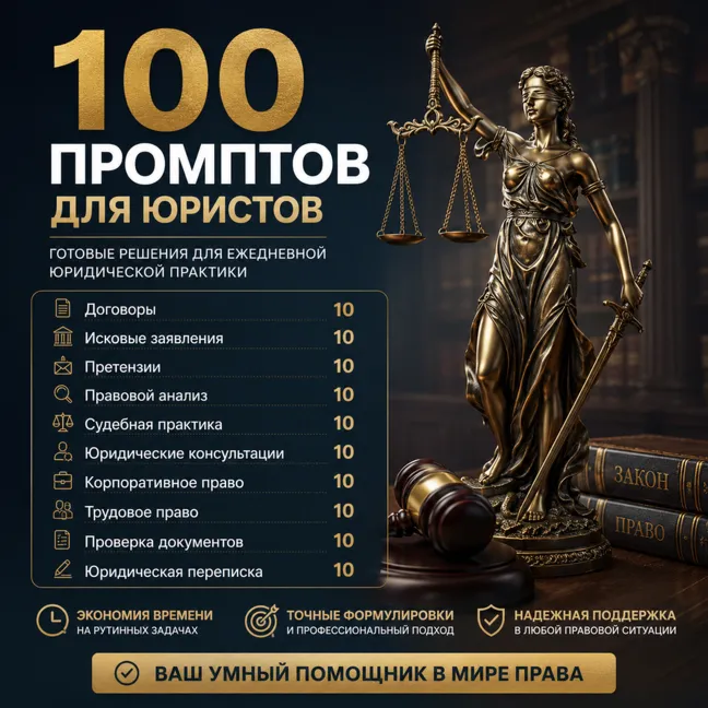 100 промптов для юристов | ChatGPT для юридической практики - irongamers.ru