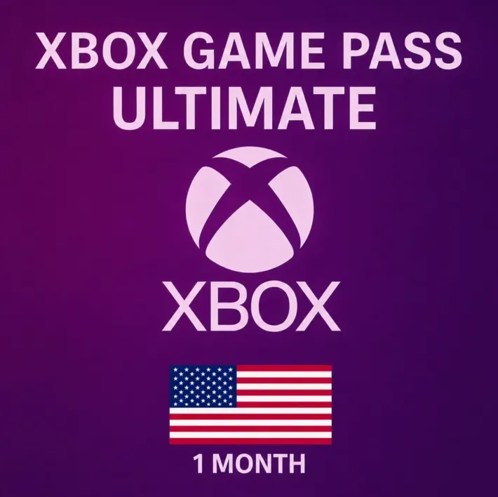 Xbox Game Pass ULTIMATE США ПРОБНАЯ ВЕРСИЯ на 1 м