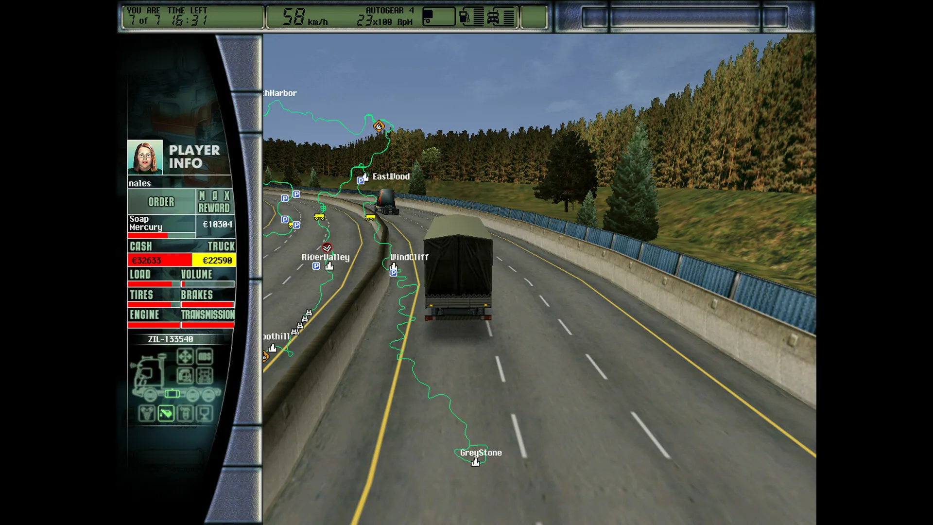 Дальнобойщики 2 (Hard Truck 2: King of the Road) (Steam Ключ / РФ + СНГ) - irongamers.ru