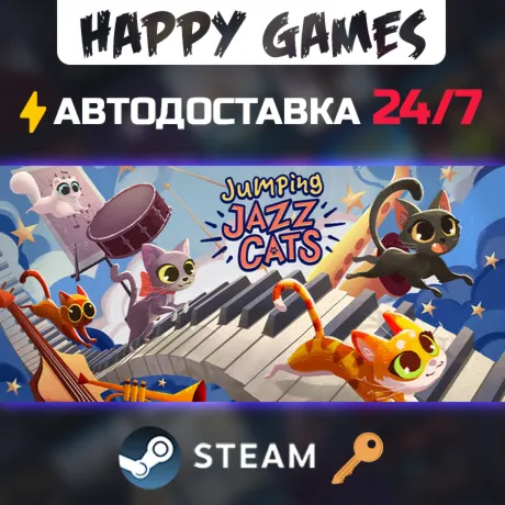 Jumping Jazz Cats Steam Ключ РФ+СНГ - irongamers.ru