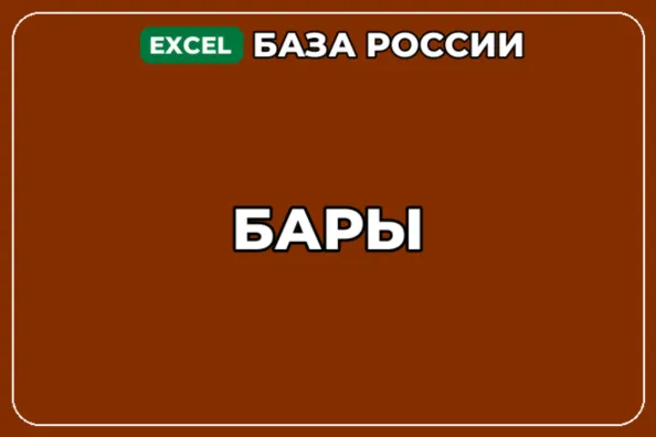 База компаний по теме Бары в России - irongamers.ru