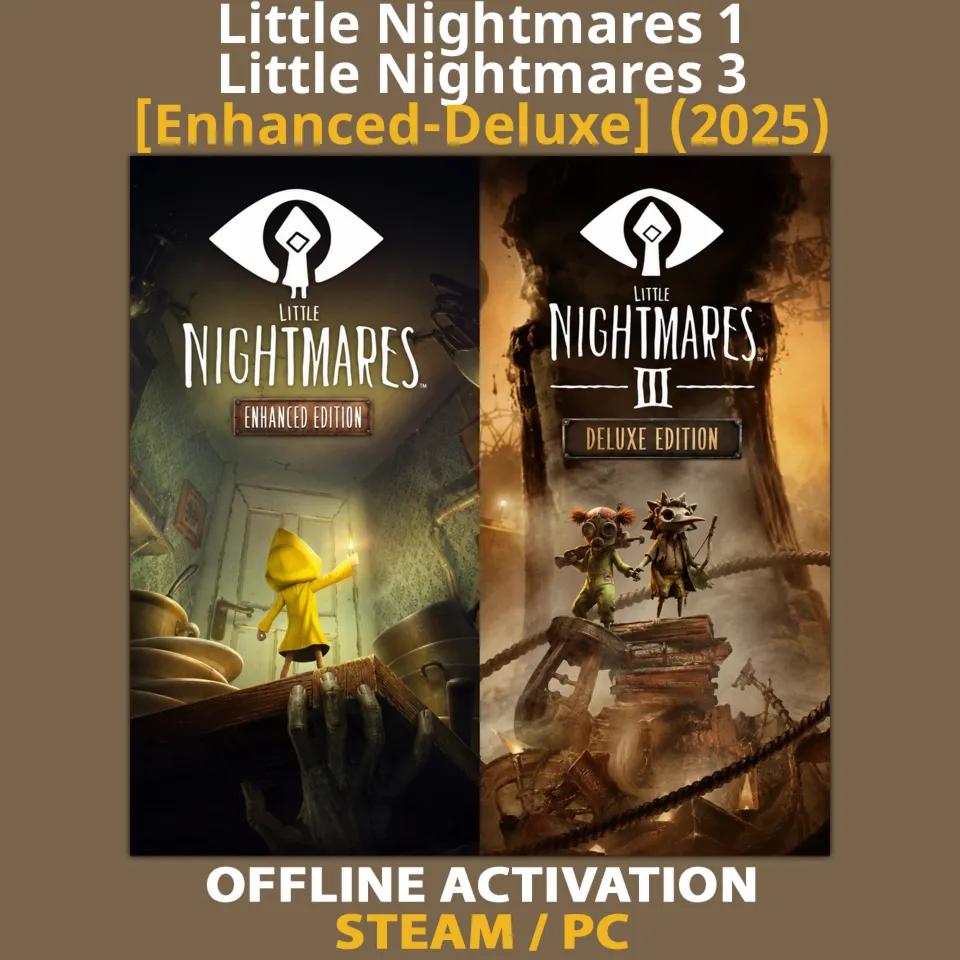 Little Nightmares 1+3 [Enhanced-Deluxe] (2025)