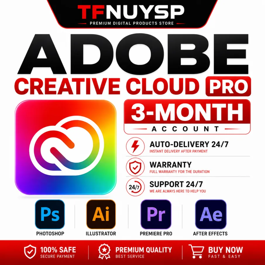 ADOBE CREATIVE CLOUD PRO 3 МЕСЯЦА | ВСЕ ПРИЛОЖЕНИЯ | АВТОВЫДАЧА | ГАРАНТИЯ