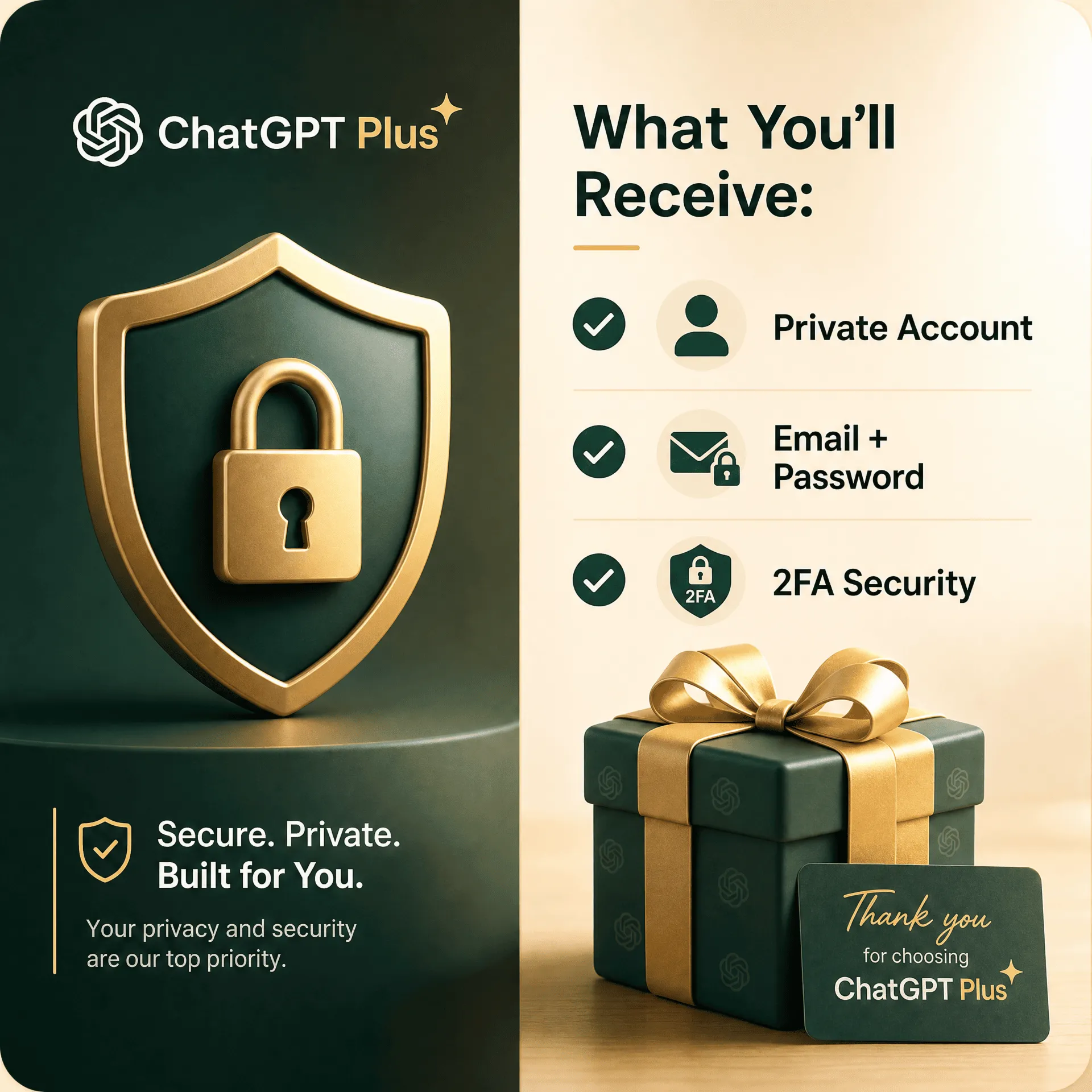 ChatGPT Plus Account 1 Month - Private Account - irongamers.ru