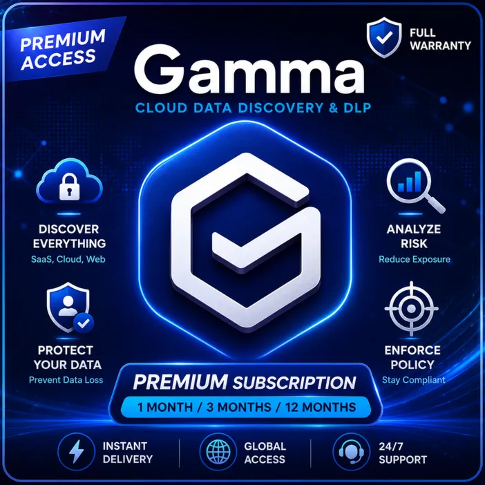 Подписка на ИИ-сервис Gamma.app | Fast / Plus / Pro / Ultra | Личный аккаунт | Лучшая