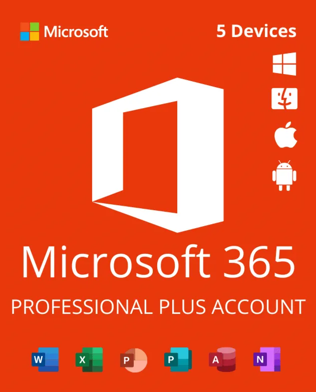 Microsoft Office 365 Pro Plus Аккаунт | 5 устройств