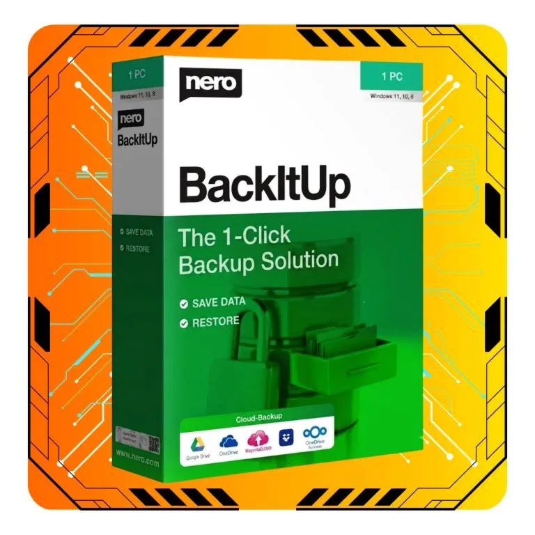 Nero BackItUp Pro 2026 Код активации на 1 год