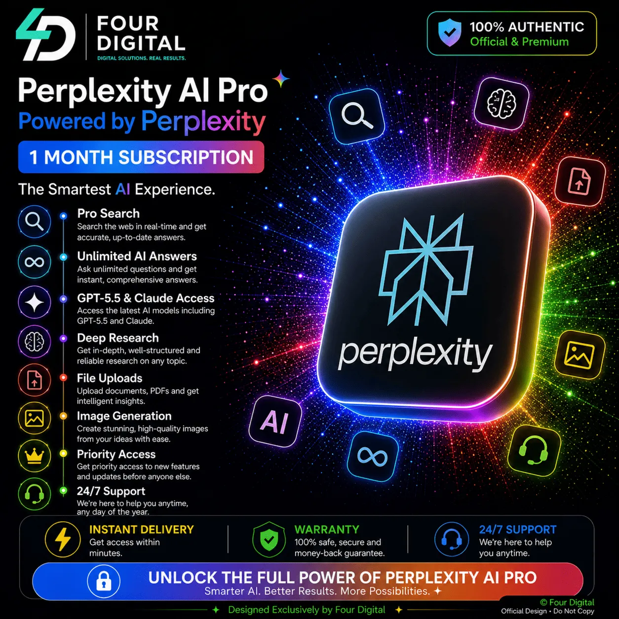 Perplexity AI Pro — аккаунт на 1 месяц и мгновенная доставка - irongamers.ru