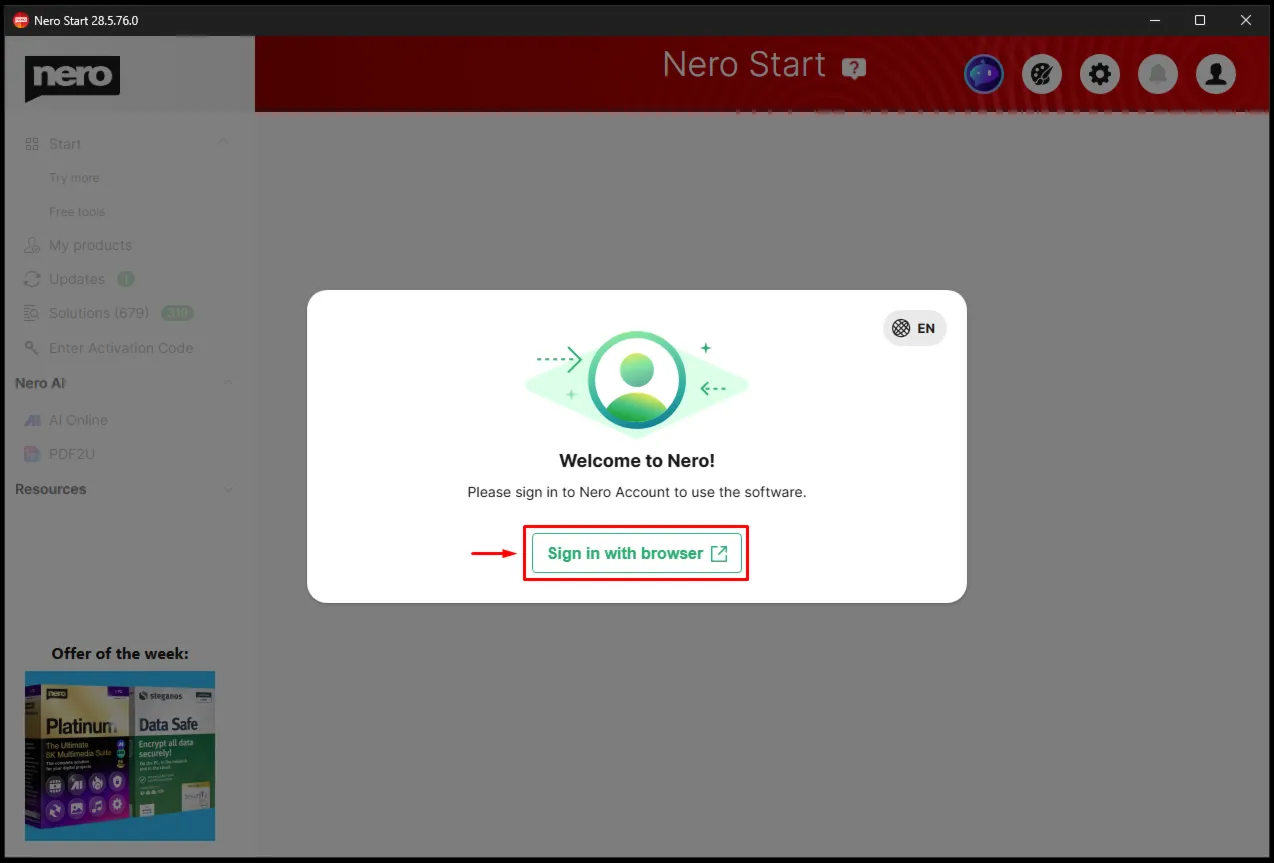 Nero AI Image Upscaler 365 Pro Аккаунт