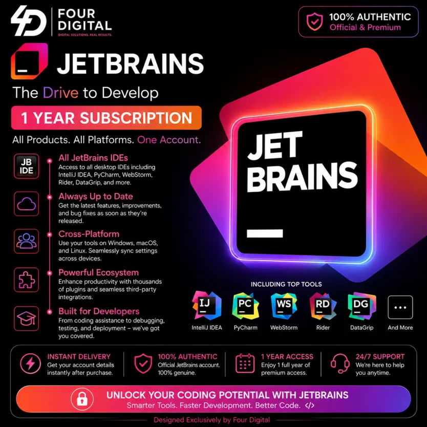 JetBrains — 1 год, полная гарантия & Ото Доставка - irongamers.ru