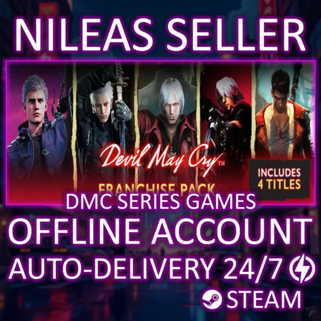 Devil May Cry 5 Deluxe + Vergil + HD Collection, 4 SE, DmC | Steam | Оффлайн
