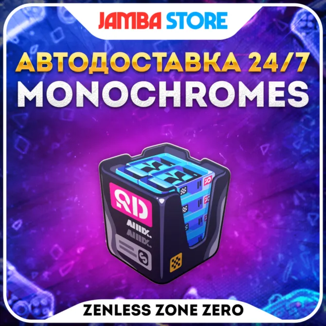 ПОПОЛНЕНИЕ ZENLESS ZONE ZERO · МОНОХРОМЫ 60-8080 · ПО ID · БЕЗ ВХОДА · АВТО 24/7