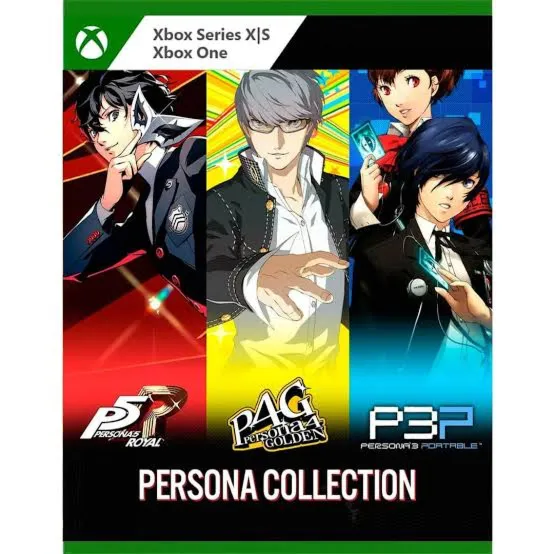 ⭐️ Persona Collection Persona 5 + Persona 4 + Persona 3 Xbox One Series X|S
