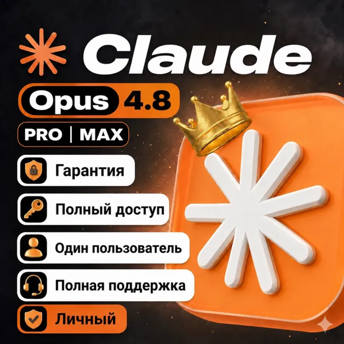24/7 | Claude AI | Код подписки PRO / MAX | Личный аккаунт | 1 месяц - irongamers.ru