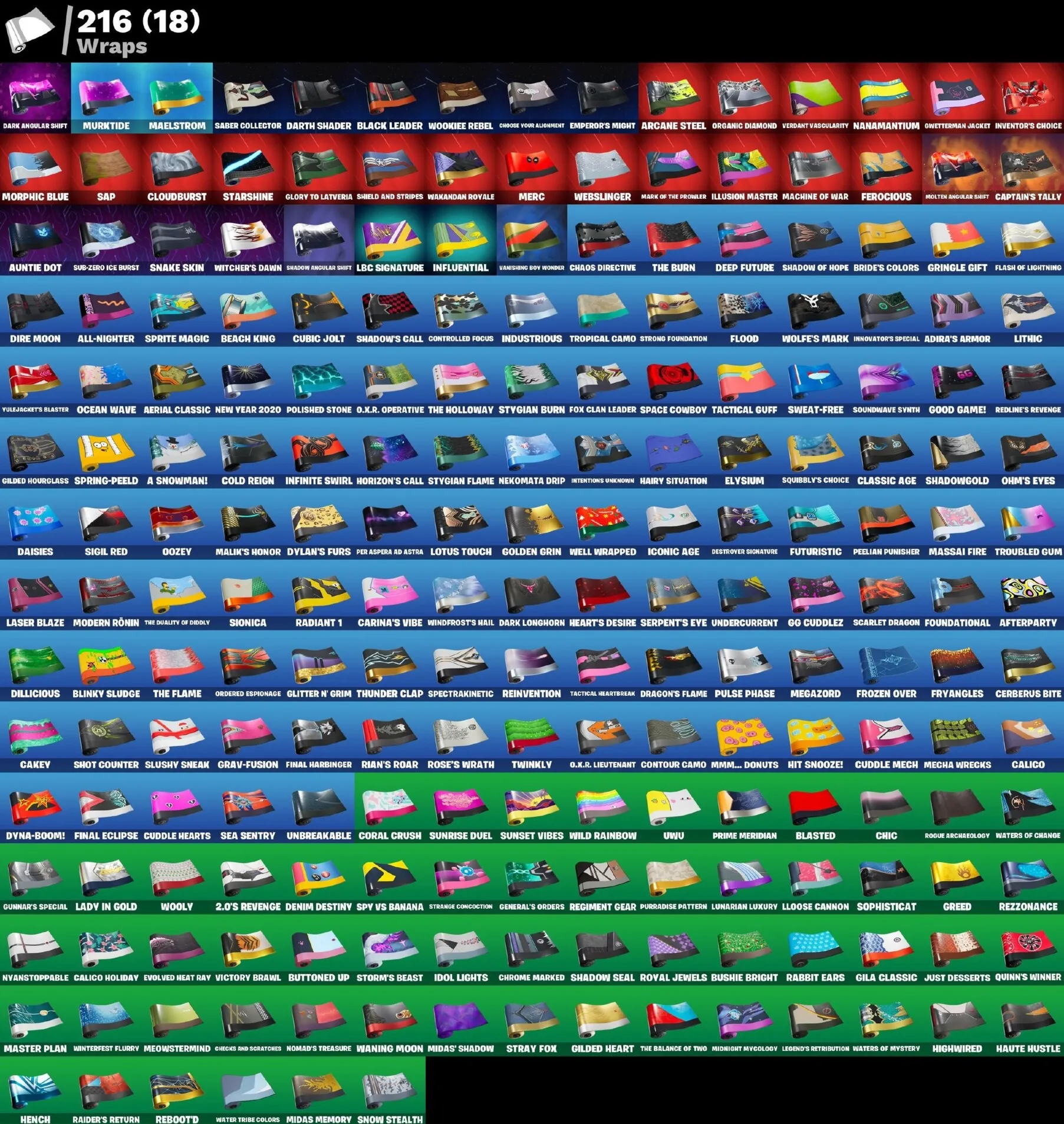Мгновенный доступ • FN (все платформы) • 238 skins • 1000 VB • Полный доступ
