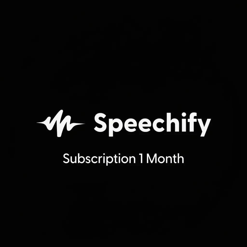 Подписка Speechify Studio Premium на 1 месяц - irongamers.ru