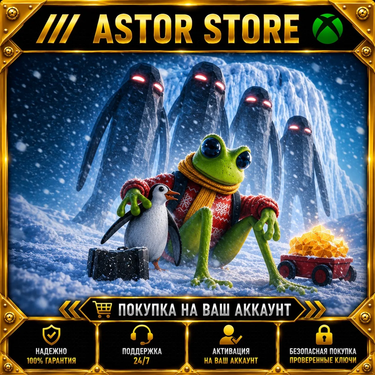 Froggy Hates Snow XBOX покупка на Ваш аккаунт
