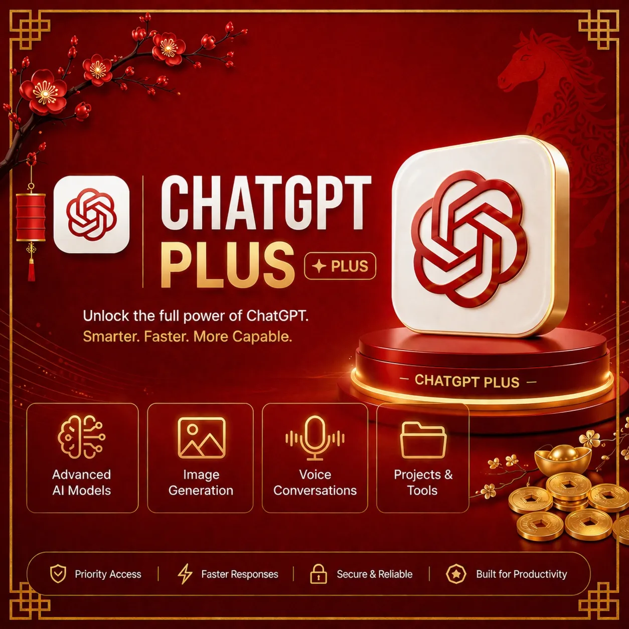 ChatGPT Plus & Codex |1 месяц — личный аккаунт | Полная гарантия - irongamers.ru