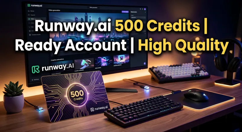 Runway.ai 500 Кредитов | Готовый Аккаунт | Быстрая доставка