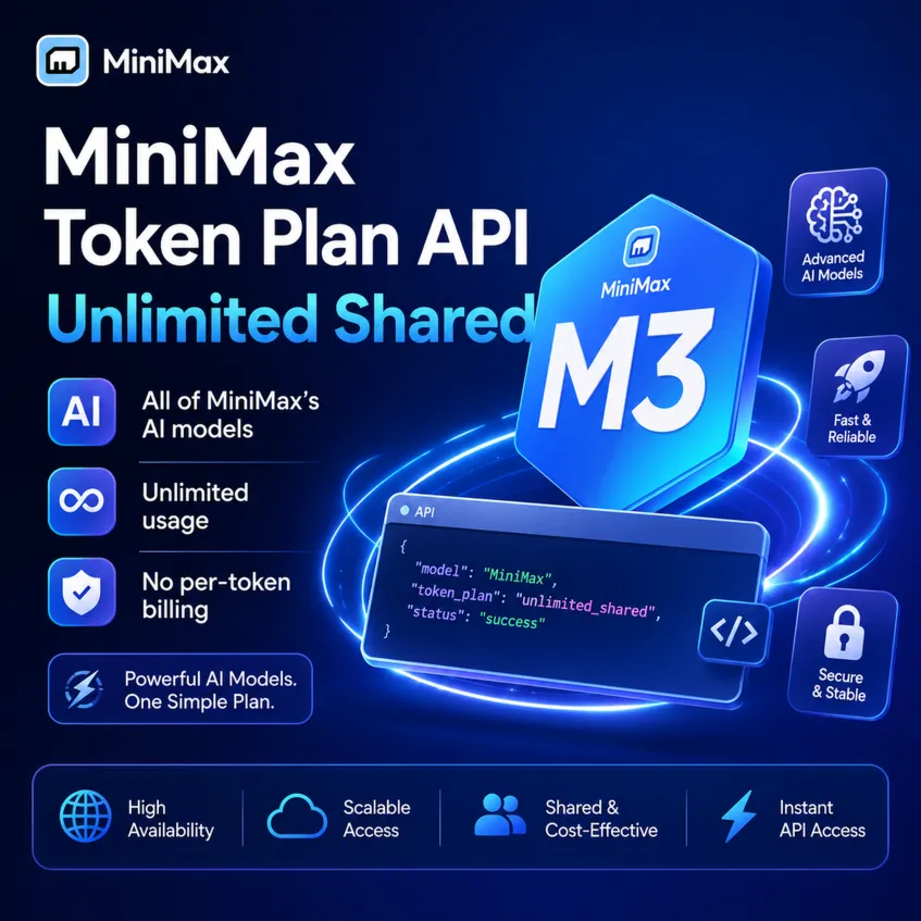 MiniMax Token Plan API Unlimited Shared | Безлимитный Общий Доступ - irongamers.ru