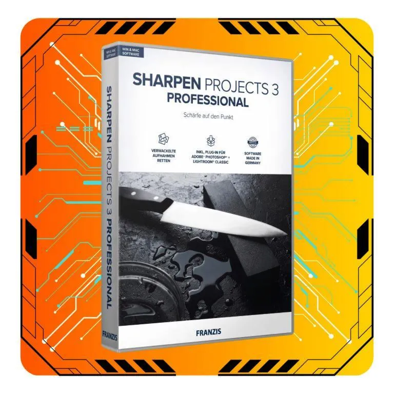 Franzis SHARPEN projects 3 professional Серийный номер