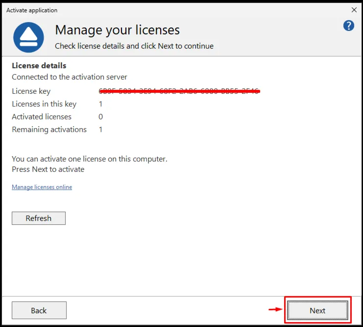 Backup4all Lite 9.9 Ключ продукта