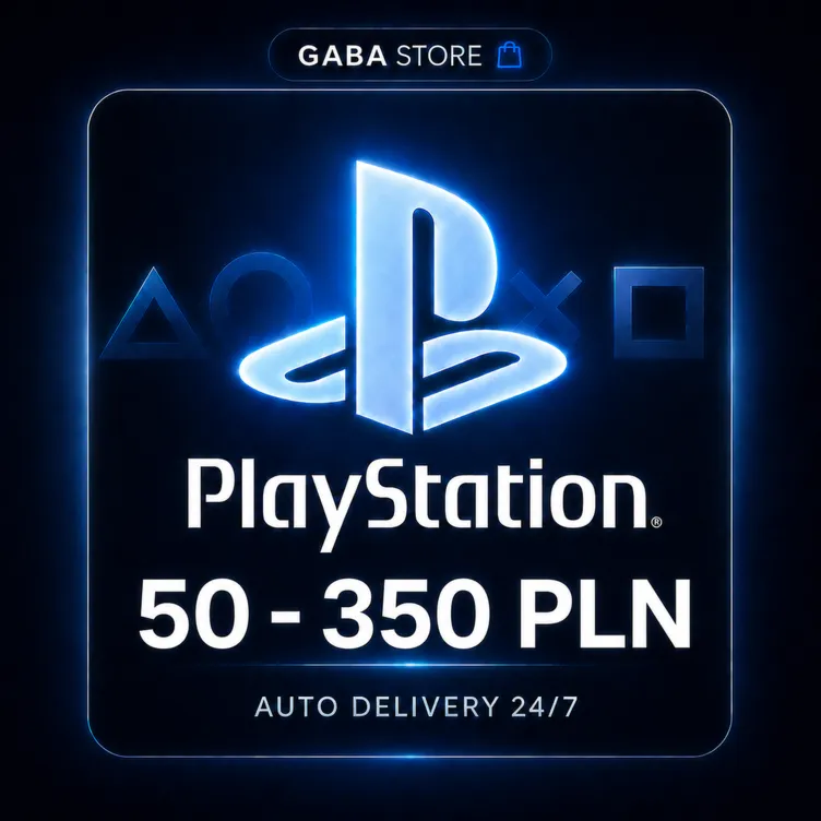 PlayStation Подарочная Карта | 50-350 PLN | Poland | АВТОВЫДАЧА 24/7
