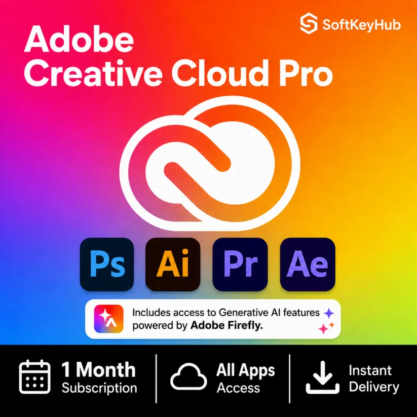 ADOBE CREATIVE CLOUD PRO 1 МЕСЯЦ КЛЮЧ | ALL APPS - irongamers.ru