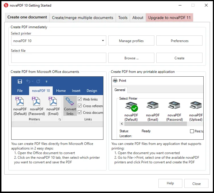 novaPDF Standard 10.9 Ключ продукта