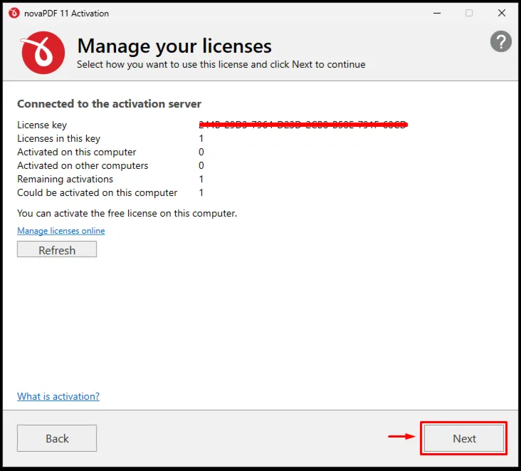 novaPDF Lite 11.9 Ключ продукта