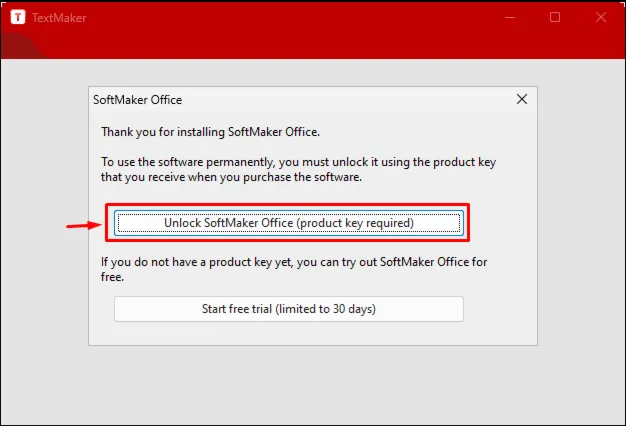 SoftMaker Office NX Home Ключ продукта на 6 месяцев