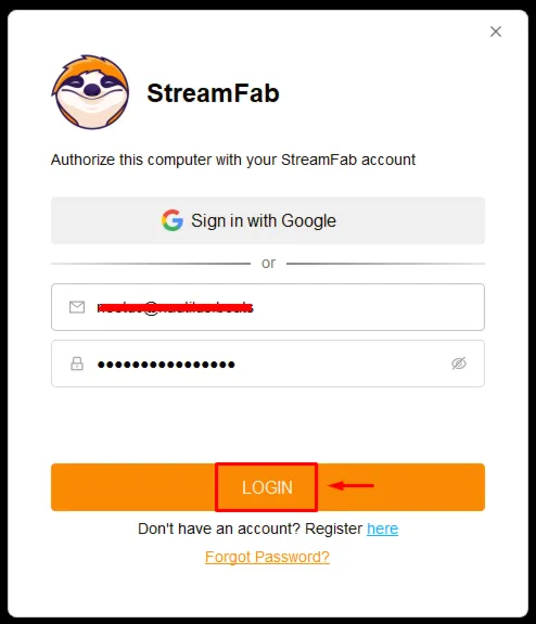 StreamFab Netflix Downloader Аккаунт