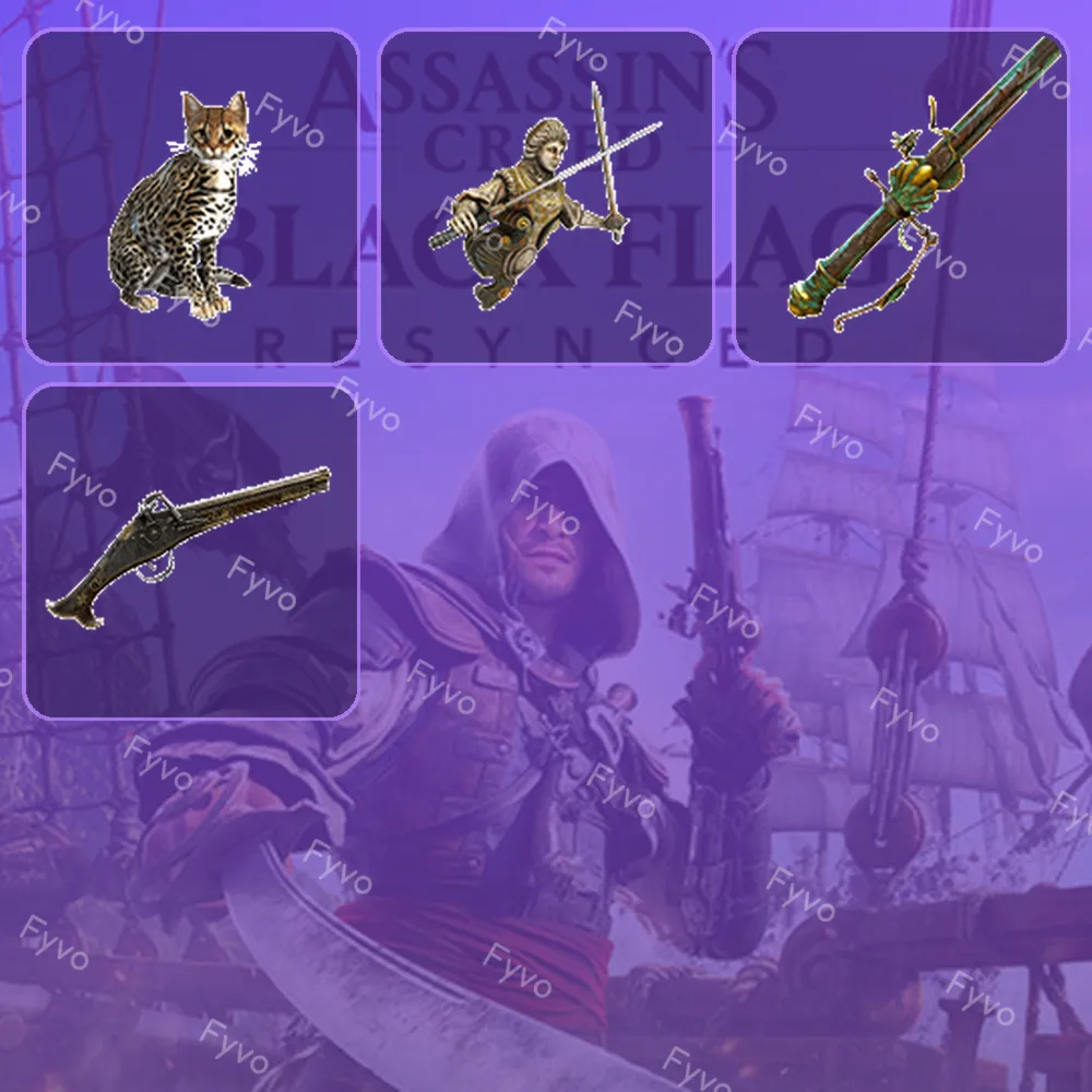 Assassin&acute;s Creed Black Flag Resynced Твич Дропс 4 Предмета Twitch Drops - irongamers.ru