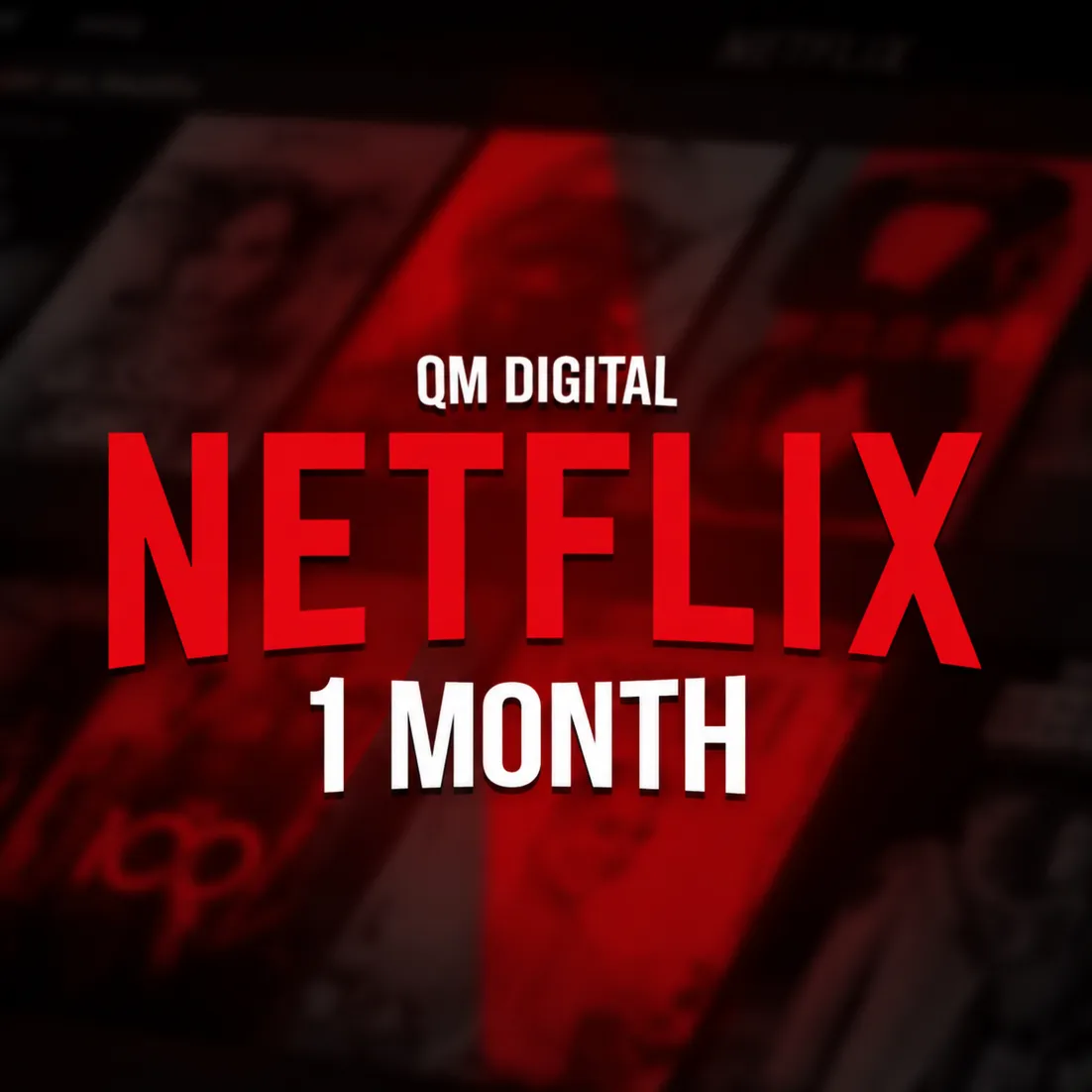 NETFLIX PREMIUM 4K ULTRA HD НА 1 МЕСЯЦ (GLOBAL)