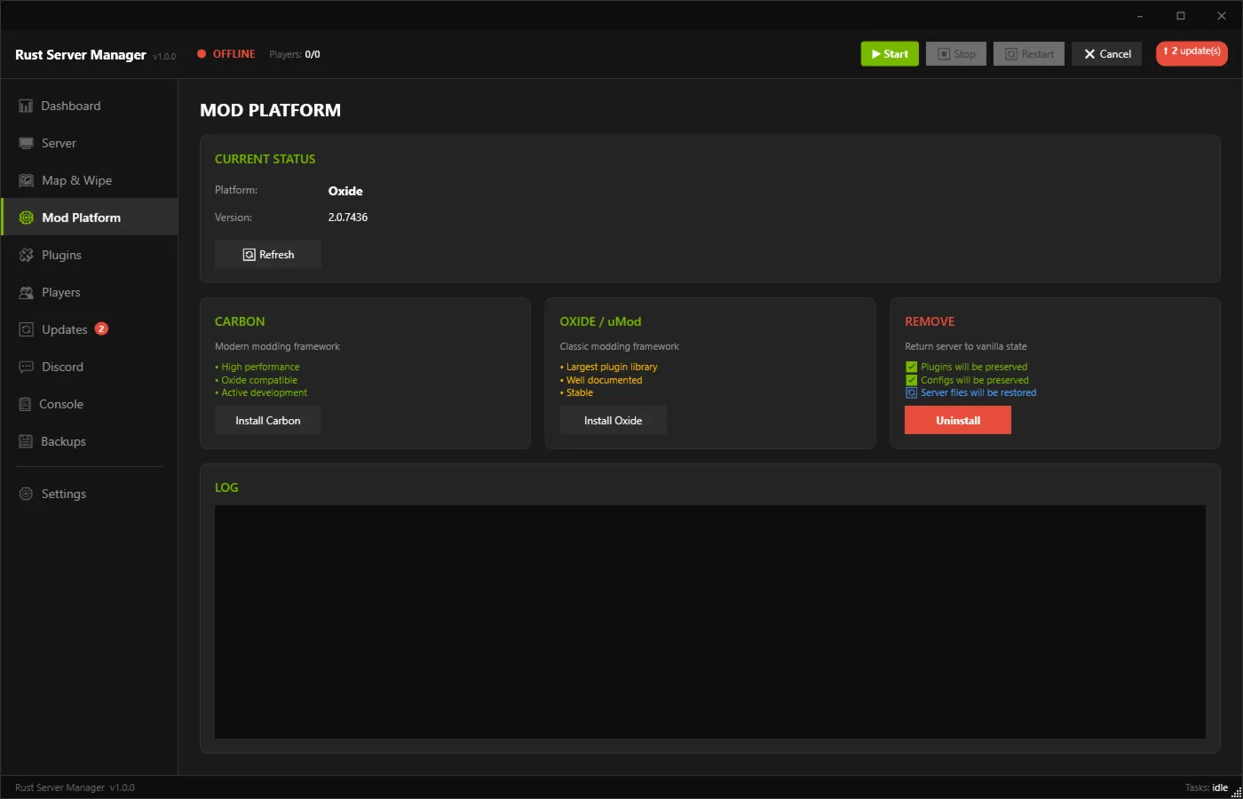 Rust Server Manager - irongamers.ru