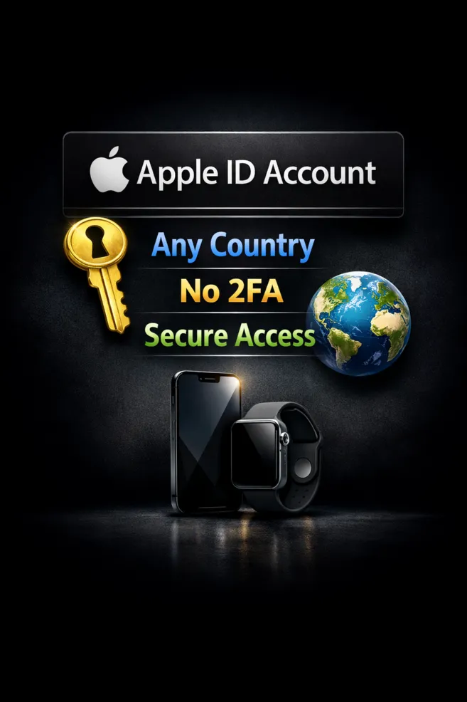 🔑 🌍 Apple ID Аккаунт | Любая страна | Без 2FA | Надёжный доступ 📱 